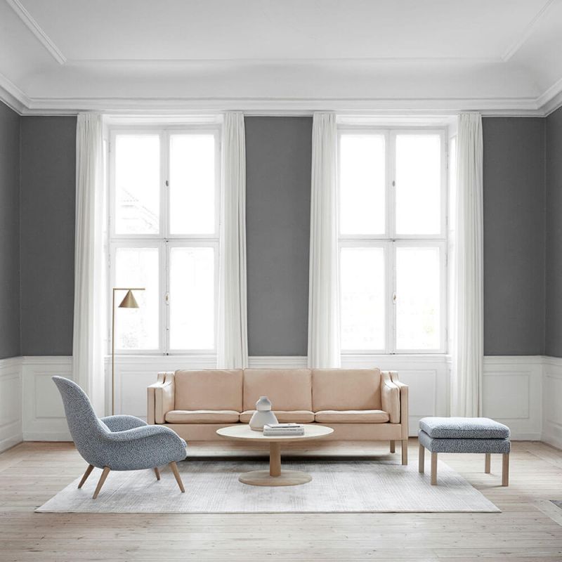 2213 Sofa Af Borge Mogensen Fragtfri Levering I Dk