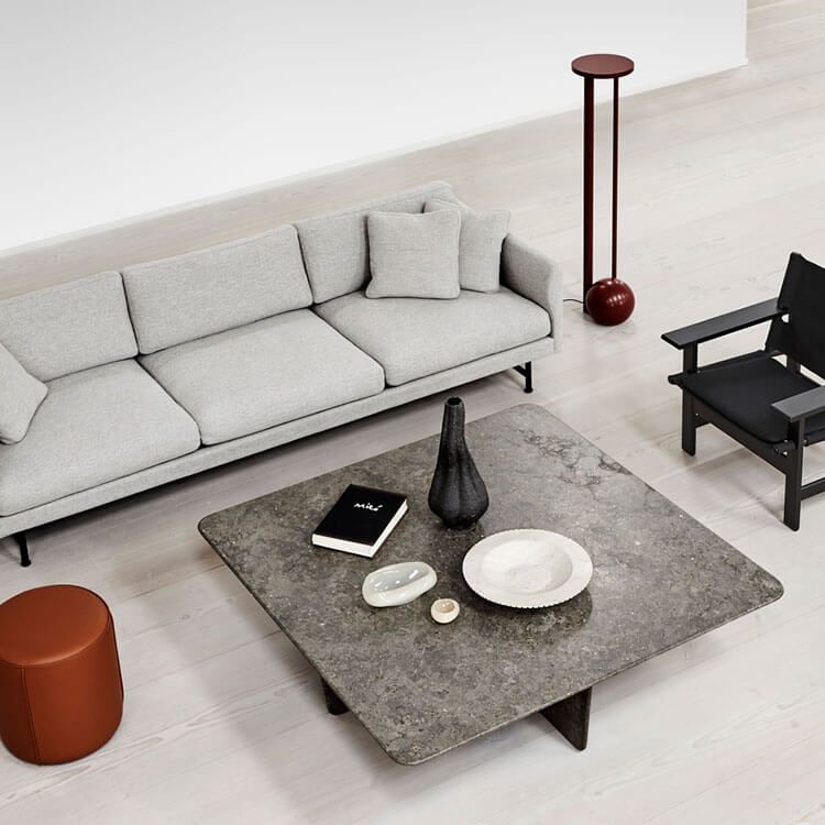 foder Galaxy jordnødder Tableau Sofabord fra Fredericia Furniture - flere varianter - Køb her!